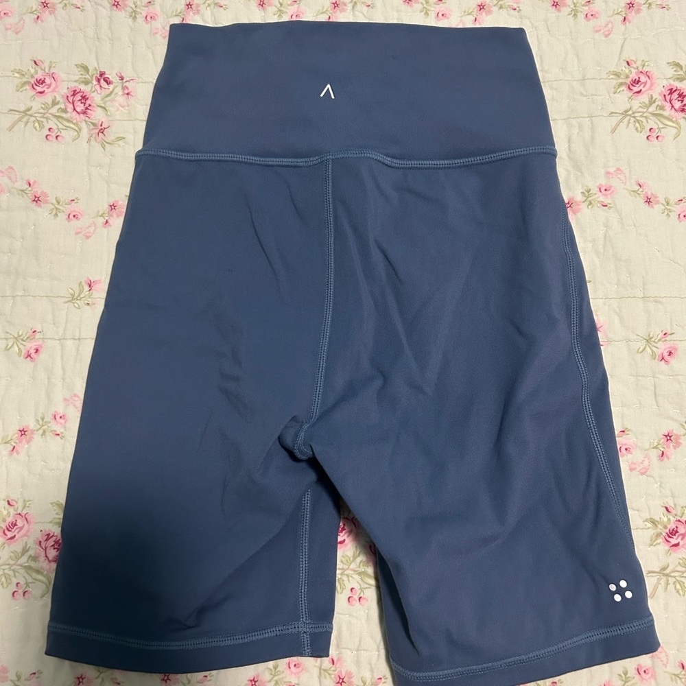 ACTA blue women’s athletic shorts size small - Picture 3 of 6